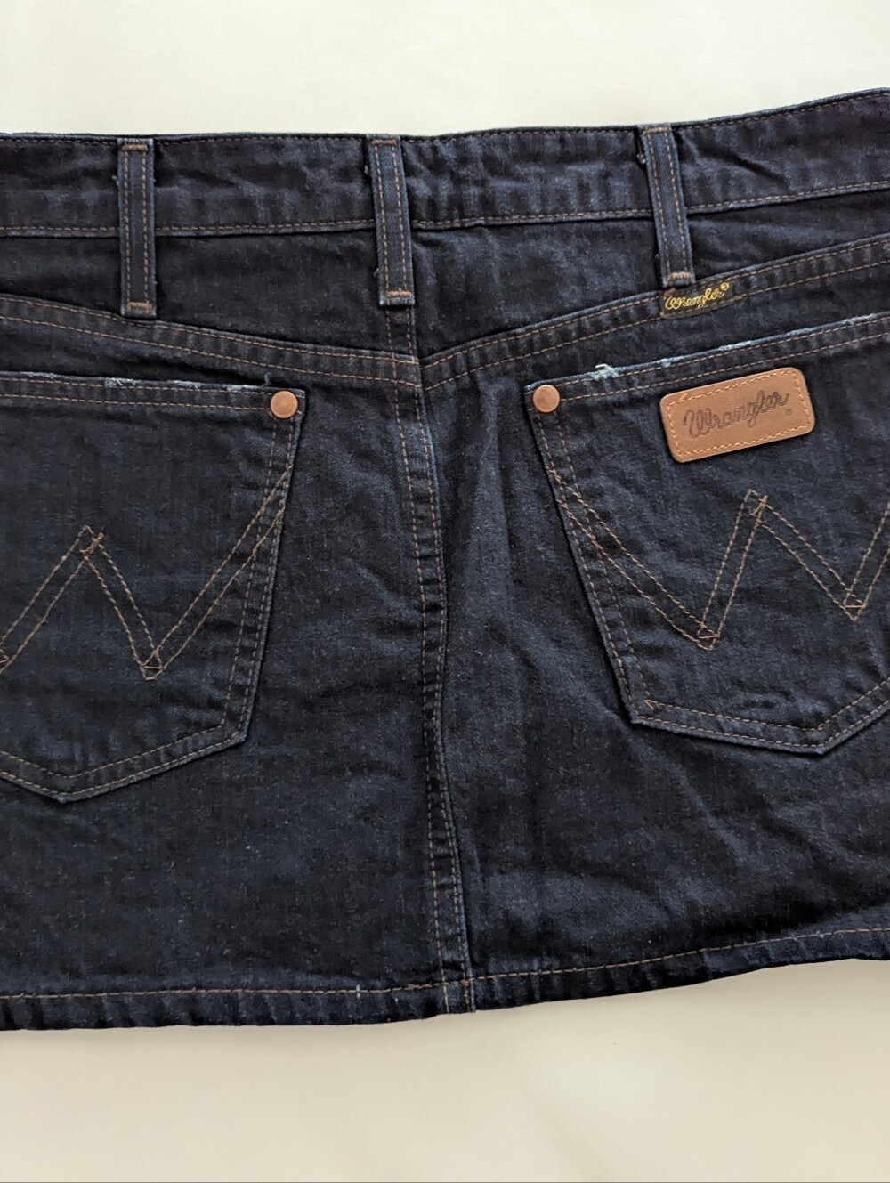 Wrangler Women's Mini Denim Skirt